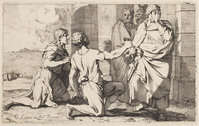 KG 05498
<br/>
Pompeius' hoofd wordt Caesar aangeboden
<br/>
<em>Lairesse, Gerard de (1641-1711)</em>